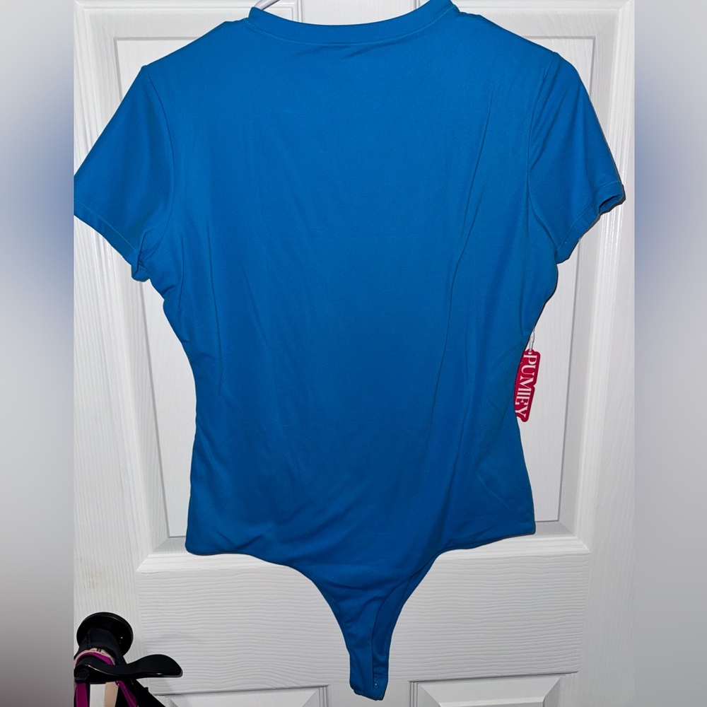 Colbalt Blue bodysuit NWT Amazon brand. Has compression 😍 similar to Skims! - Picture 2 of 3